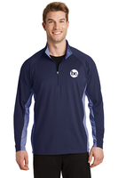 Sport-Tek Sport-Wick Stretch Contrast 1/2-Zip Pullover.