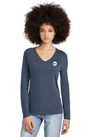 District Women's Perfect Tri Long Sleeve V-Neck Tee